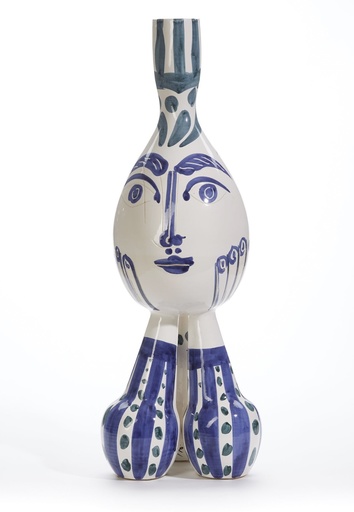 巴勃罗•毕加索 - 陶瓷  - Vase tripode