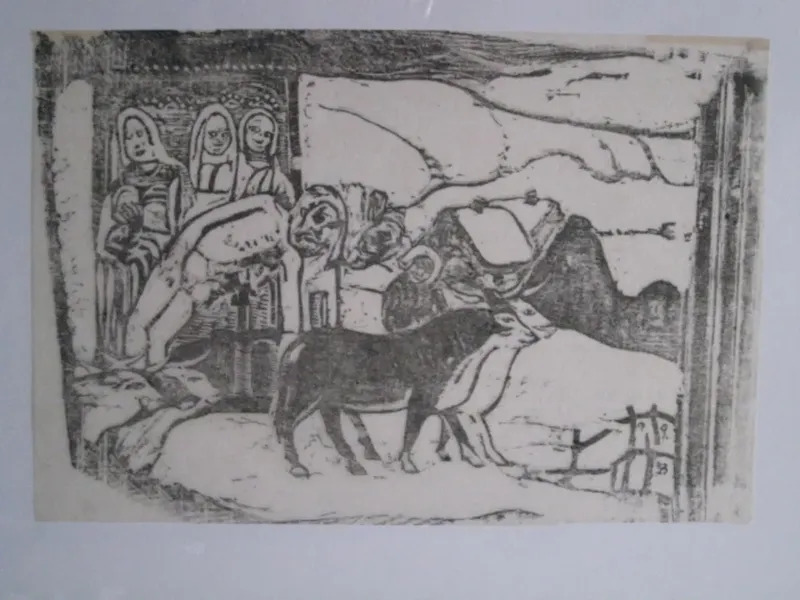 le calvaire breton 保罗 高更 线上艺术品销售 artprice