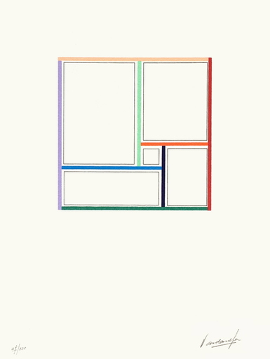 Gregorio VARDANEGA - Print-Multiple - Composition abstraite