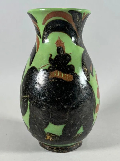 René BUTHAUD - Keramiken - Vase Elephant