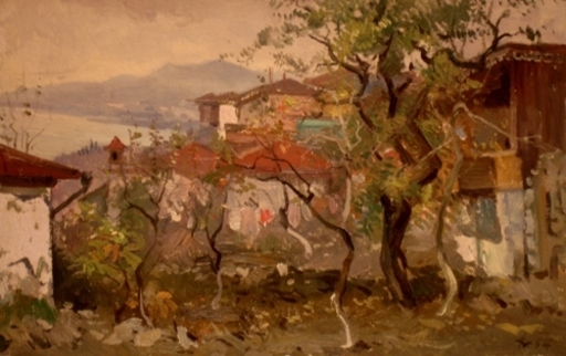 Julijs VILUMAINIS - Gemälde - Landscape of Crimea