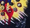 Heiko SAXO - Painting - PEACE TIME POP ART THE WAR