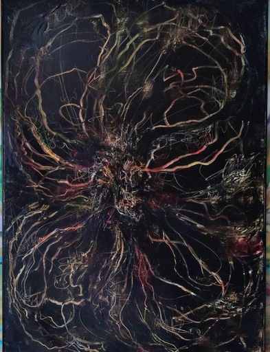 Theodora BERNARDINI - Painting - Explosion1 abstract art