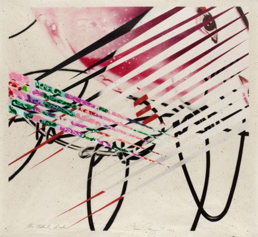 James ROSENQUIST - Stampa-Multiplo - The Kabuki Blushes (from Secrets in Carnations)