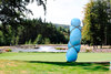 Stephan MARIENFELD - Sculpture-Volume - Blow Up XL, blau