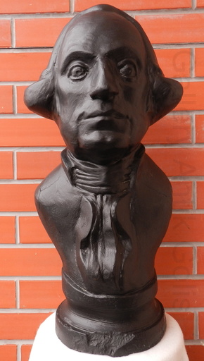 Julius BARTFAY - Escultura - Bust of Ludwig van Beethoven