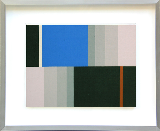 Oswaldo SUBERO - Painting - El color en el espacio N°57