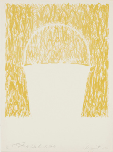 James ROSENQUIST - Print-Multiple - A Pale Angels Halo (Yellow)