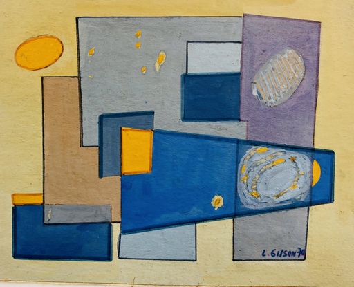 Lucienne GILSON - 绘画 - Composition