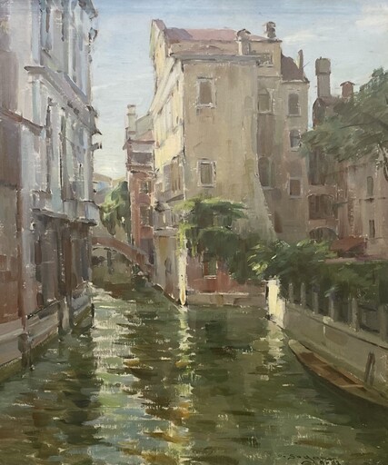 Oscar SOGARO - Painting - Venice,