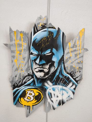 DN - Gemälde -  Bat Bitcoin