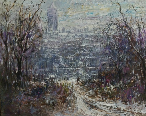Gilbert PECOUD - Gemälde - Lyon