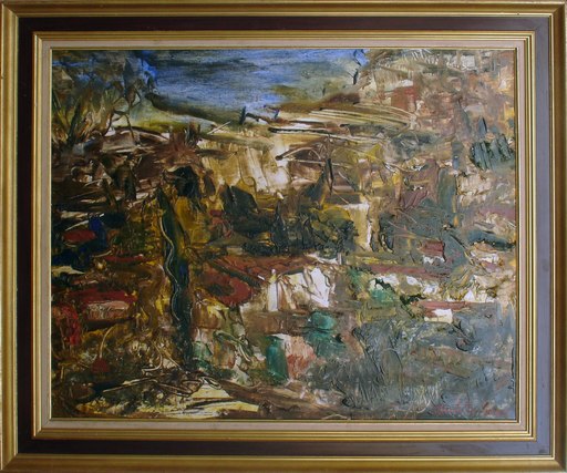 Elisabeth GROSS - Gemälde - Paysage  de Provence