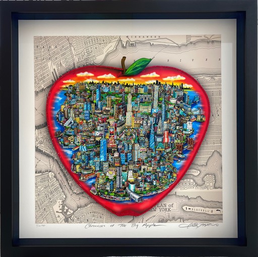 Charles FAZZINO - Stampa-Multiplo - Chronicles of the Big Apple