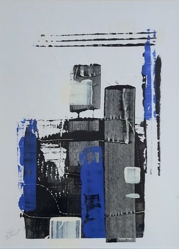 Benoit THIEL - Painting - Le Blues De Toi