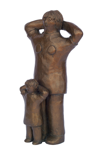 Eva ROUWENS - 雕塑 - Maman et fille