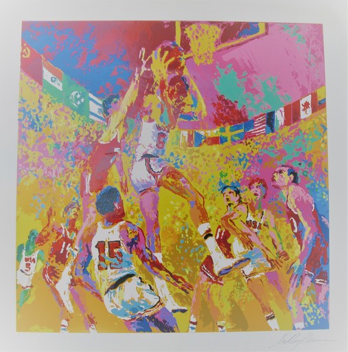 LeRoy NEIMAN - Print-Multiple - *Basketball 1972