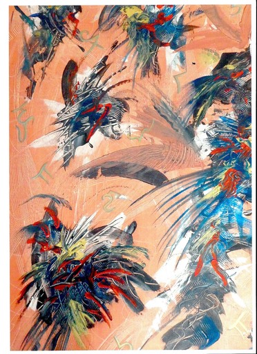 Didier ANGELS - Pintura - Les Samourai