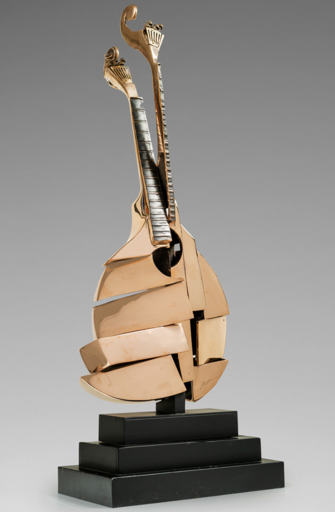 Fernandez ARMAN - Sculpture-Volume - Guitare portugaise