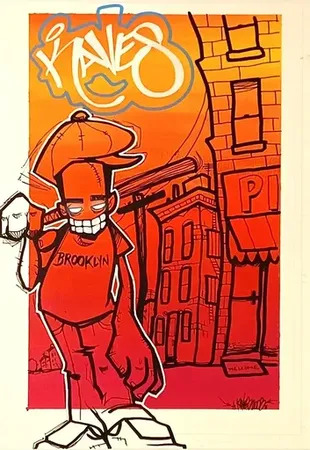 Brooklyn Thug by | KAVES | buy art online | artprice