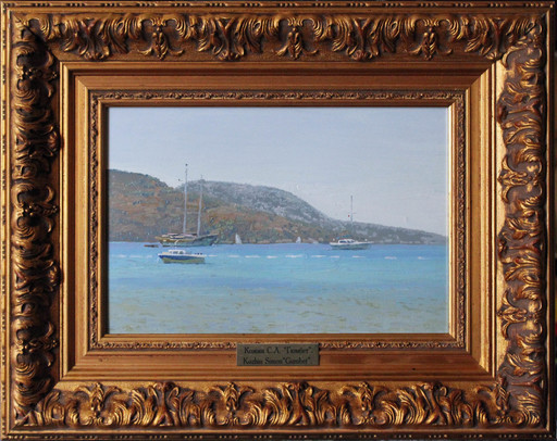 Simon L. KOZHIN - Peinture - Gumbet. Harbor
