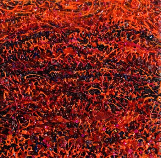 Natalia KURUCH - Gemälde - Red planet