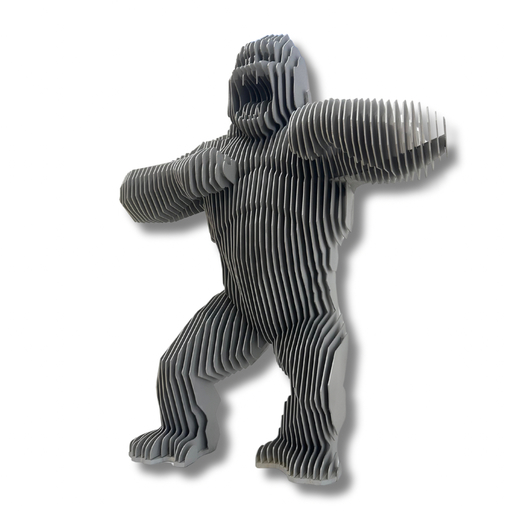 Richard ORLINSKI - Escultura - Wild Kong Invisible Inox