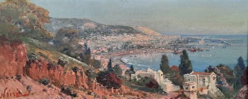 Maxime NOIRÉ - Peinture - Vue De La Baie d'Alger