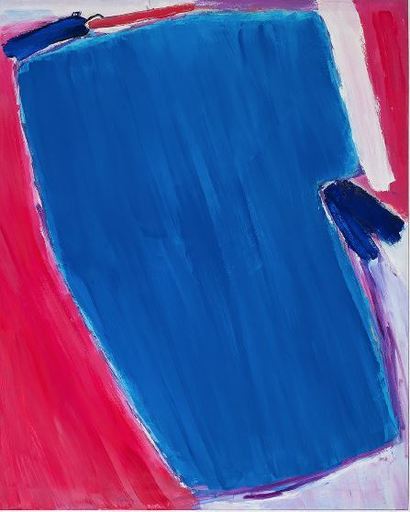 José GUERRERO - Pintura - Serie Sur con Azul