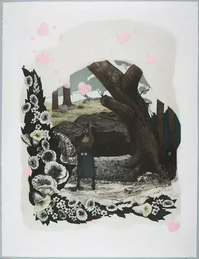 Kerry James MARSHALL - Druckgrafik-Multiple - Vignette ( Wishing Well )