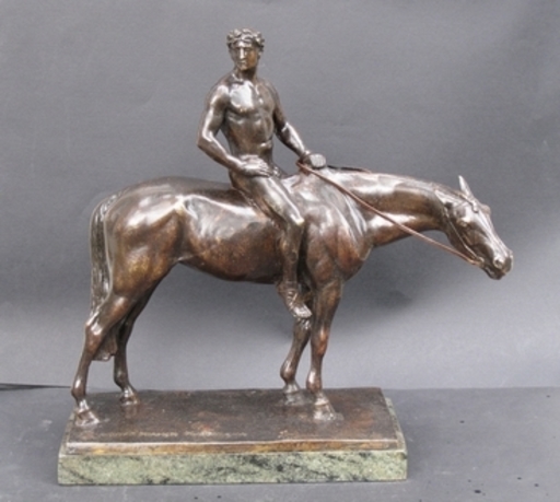 Albert Hinrich HUSSMANN - Skulptur Volumen - le Vainqueur des olympiades
