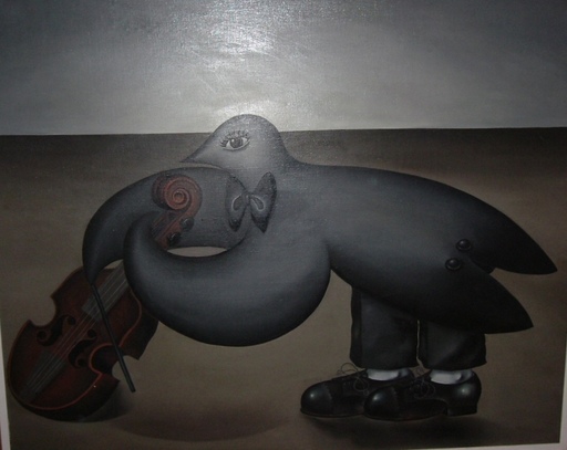 Gabriel RIGO - Painting - “Personaje con violin”