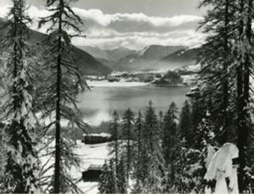 Paul FAISS - Fotografie - Blick auf den Davosersee