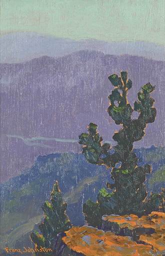 Frank Hans JOHNSTON - Pintura - Algoma Canyon