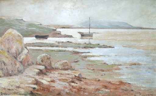 Etienne LEMPEREUR - Pintura - Paysage à Bréhat