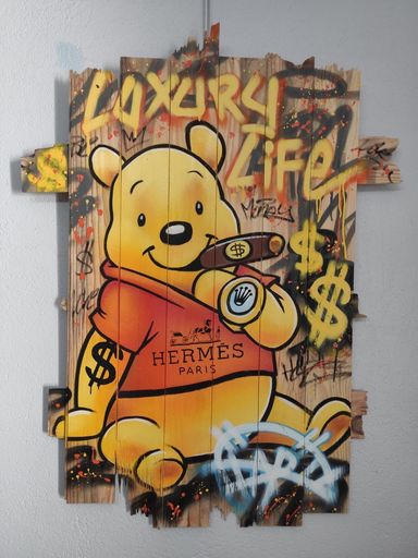 DN - Gemälde -  Bear Luxury Life