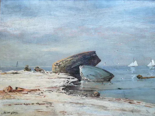 The Beach East Coast By Edward Brian Seago Buy Art Online