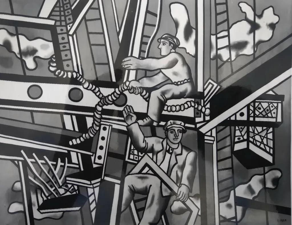 Les constructeurs. Fernand Léger. | ADANT Hélène | vente en