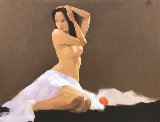 阮青平 - 绘画 - Nude