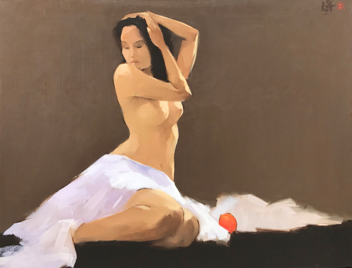 Thanh Binh NGUYEN - Painting - Nude