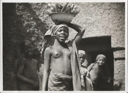Walter MITTELHOLZER - Fotografie - Afrikanisches Mädchen - Afrika-Flug