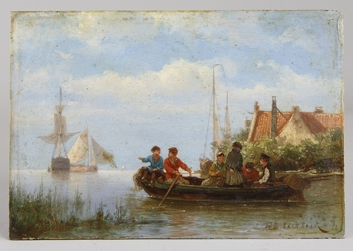Jan Hermann Barend KOEKKOEK - Gemälde
