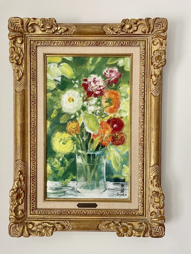 LE PHO - Pintura - Flowers in a vase