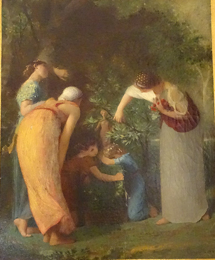 Émile LEVY - Peinture - Femmes et enfants