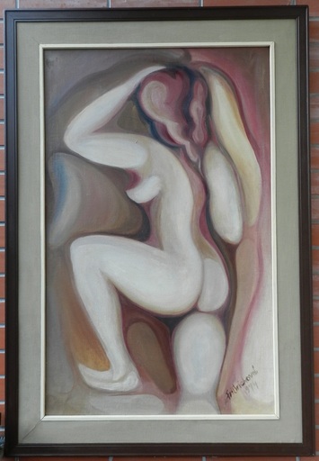 Silvia FRIDRICHOVA - Pintura - Nude women