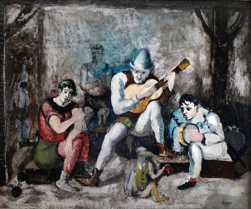Celso LAGAR - Painting - Les Musiciens