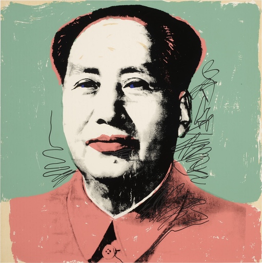 安迪·沃霍尔 - 版画 - Mao F&S II.95