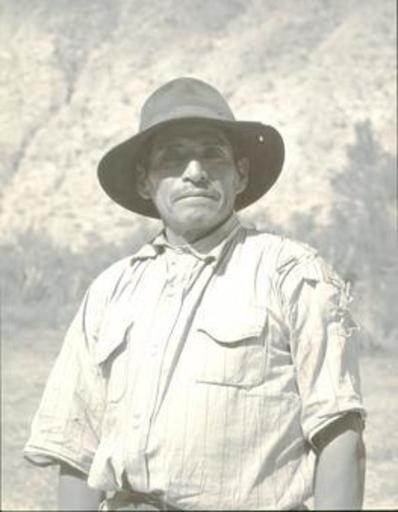 Martín CHAMBI - Fotografia - Cusco ( man with hat)