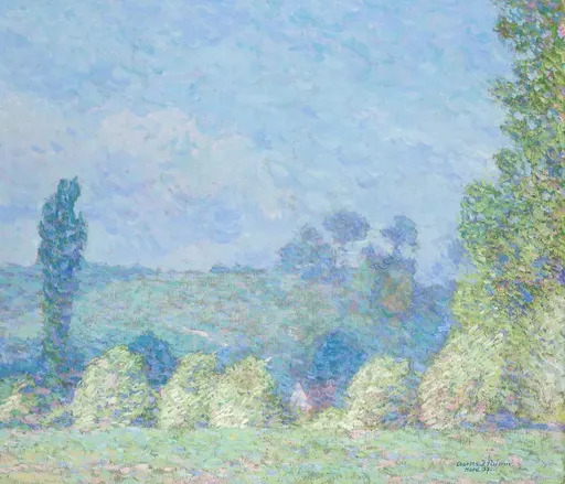 Charles Johann PALMIÉ - Painting - Frühlingslandschaft