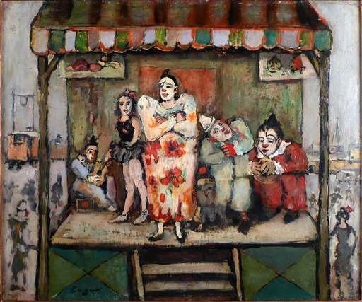 Celso LAGAR - Painting - Les Clowns